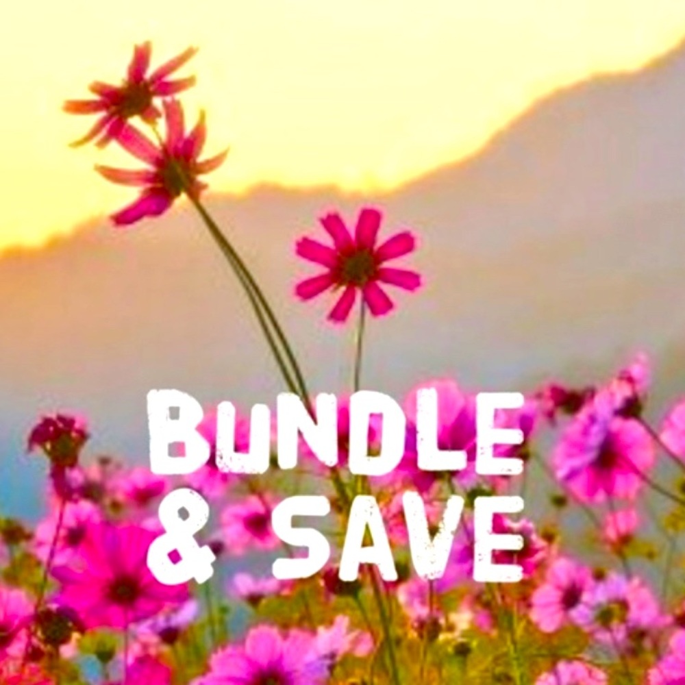Bundle 3 or more and save 25%!!